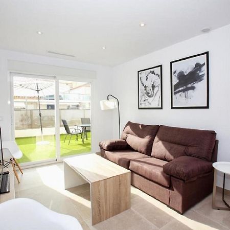 Apartamento Tierra Marina Dénia BAJO con jardín Exterior foto