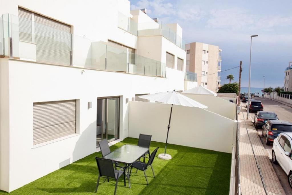 Apartamento Tierra Marina Dénia BAJO con jardín Exterior foto