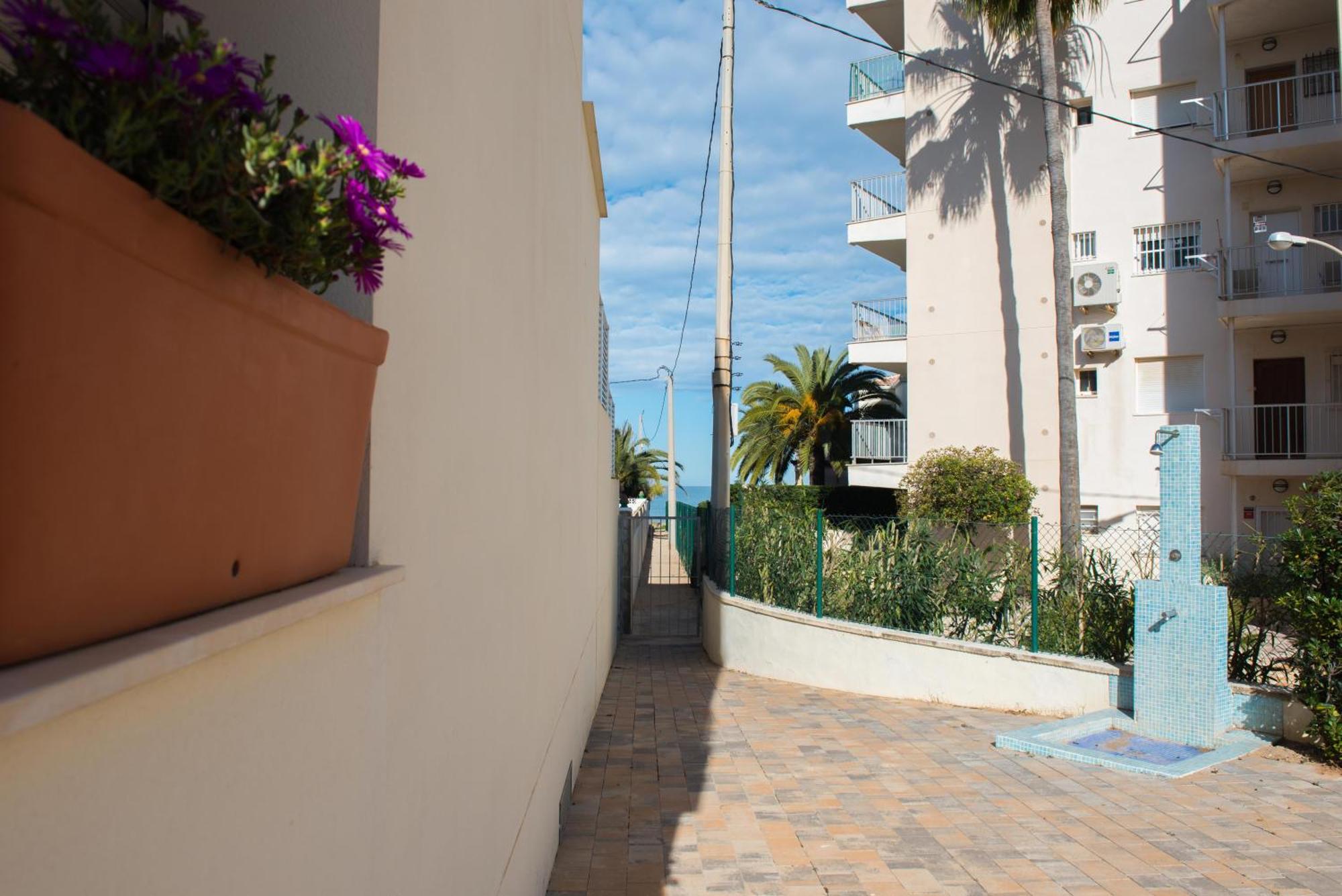 Apartamento Tierra Marina Dénia BAJO con jardín Exterior foto